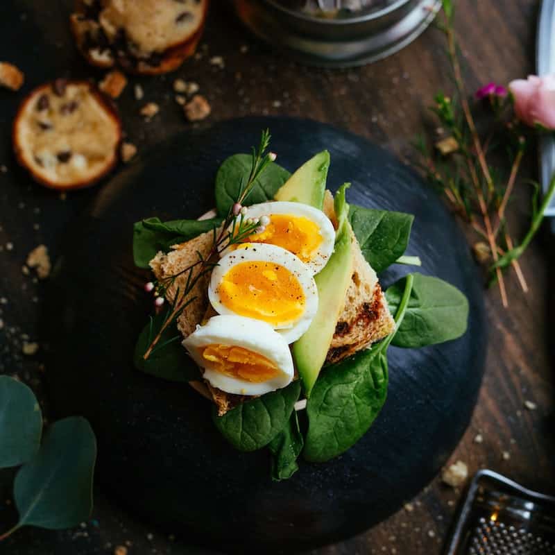 photo of beatifully arranged food