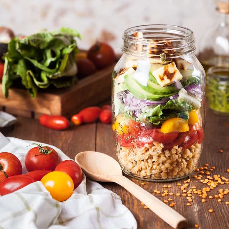 photo of beatifully arranged food